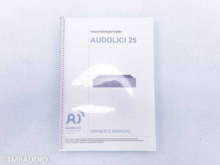 Audolici A25M Stereo Integrated Tube Amplifier