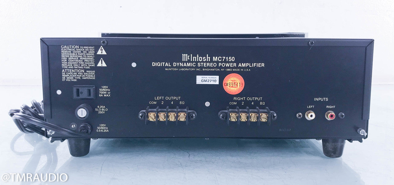 McIntosh MC7150 Stereo Power Amplifier