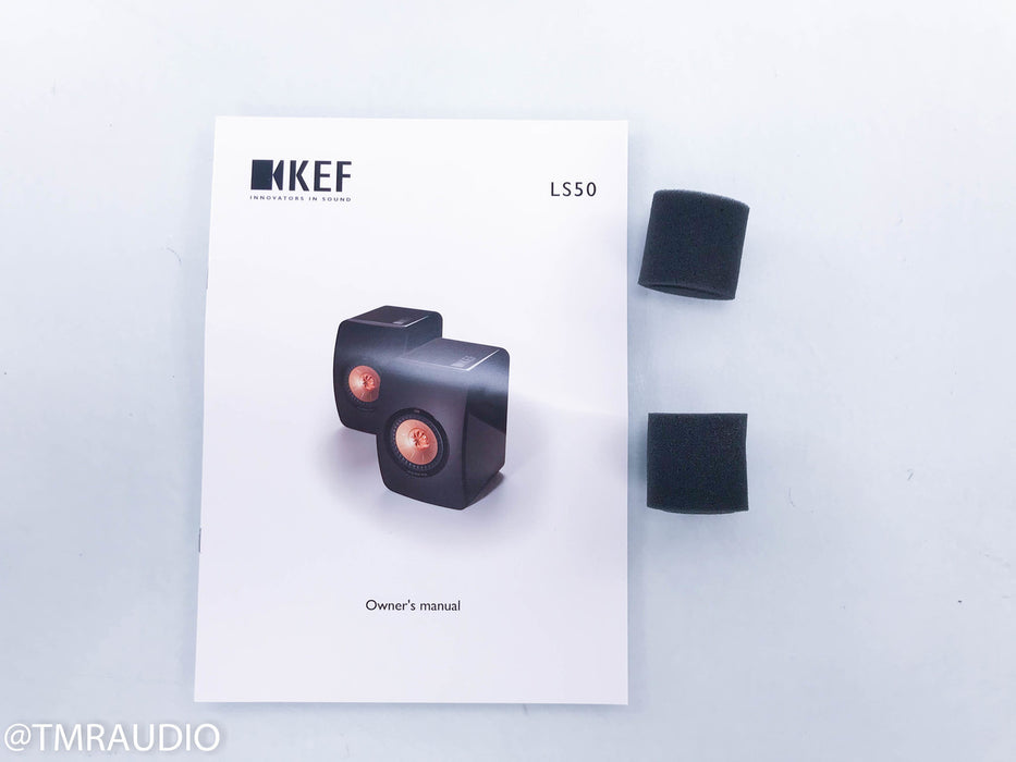 KEF LS50 Bookshelf Speakers