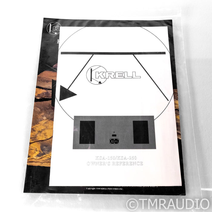 Krell KSA-150 Stereo Power Amplifier; KSA150