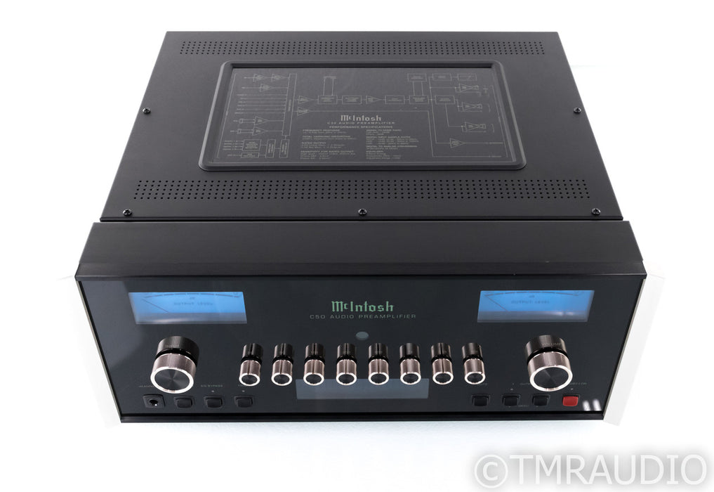 McIntosh C50 Stereo Preamplifier; C-50; Remote; MM/MC Phono