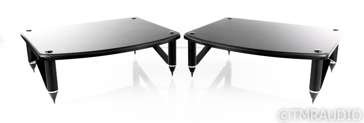 Pangea Audio Vulcan X-Brace Component Stand; Carbon Fiber; Pair