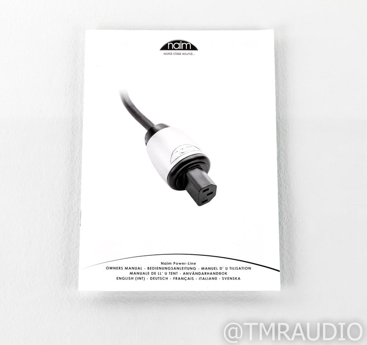 Naim Power-Line Power Cable; Powerline; 6.5ft AC Cord