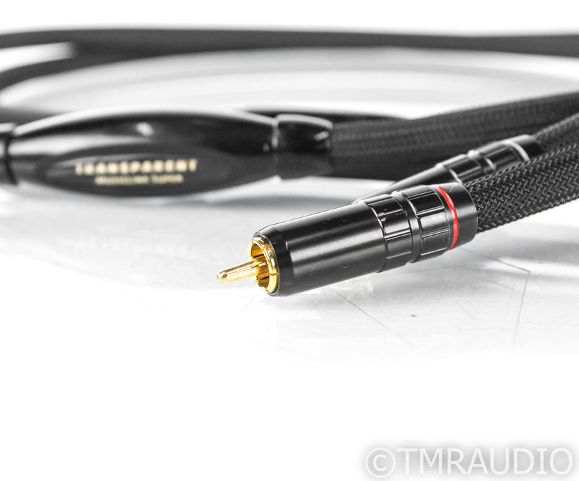 Transparent Audio MusicLink Super RCA Cables; 1m Pair Interconnects