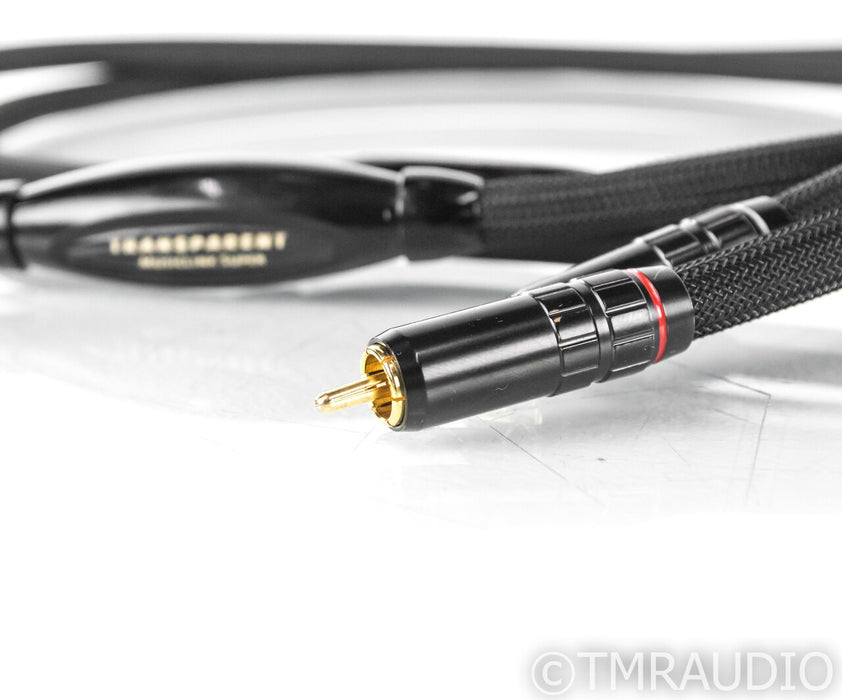 Transparent Audio MusicLink Super RCA Cables; 1m Pair Interconnects