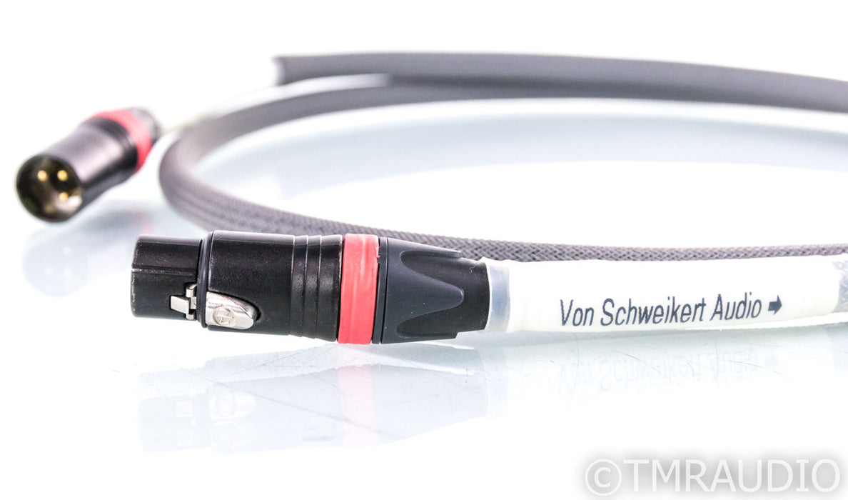 Master Built Audio Standard Series XLR Cables; 1.5m Pair Balanced Interconnects