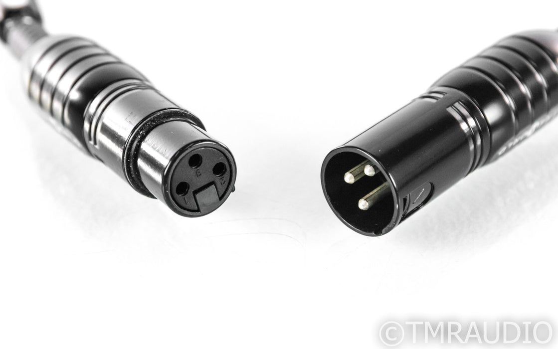 WireWorld Silver Eclipse 8 XLR Cables; 0.5m Pair Balanced Interconnects