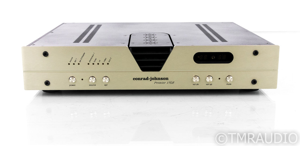 Conrad Johnson Premier 17LS Stereo Tube Preamplifier; Matsushita Tubes