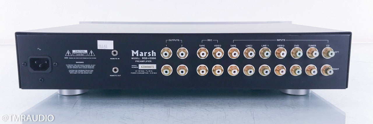 Marsh Sound Design MSD-P2000 Stereo Preamplifier
