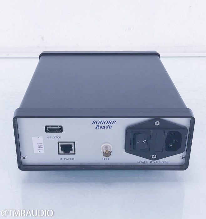Sonore Rendu Network Player w/ i2s Output