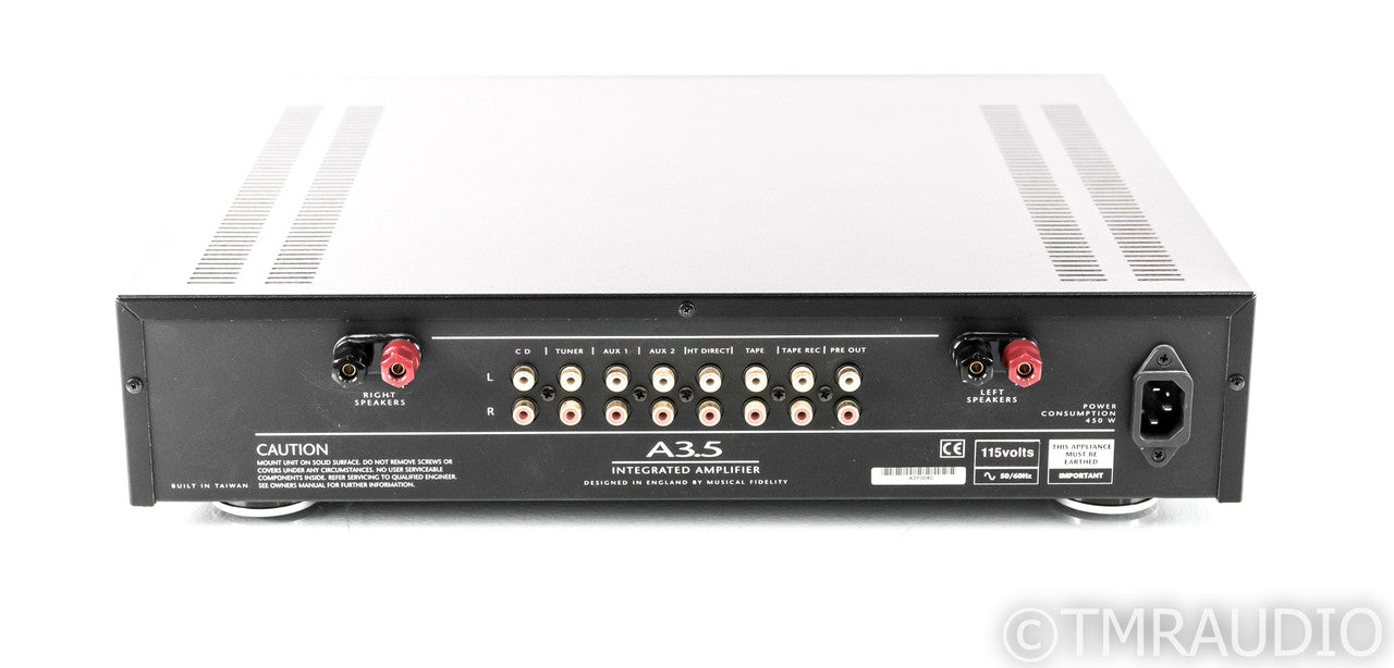 Musical Fidelity A3.5 Stereo Integrated Amplifier; Remote (1/7)