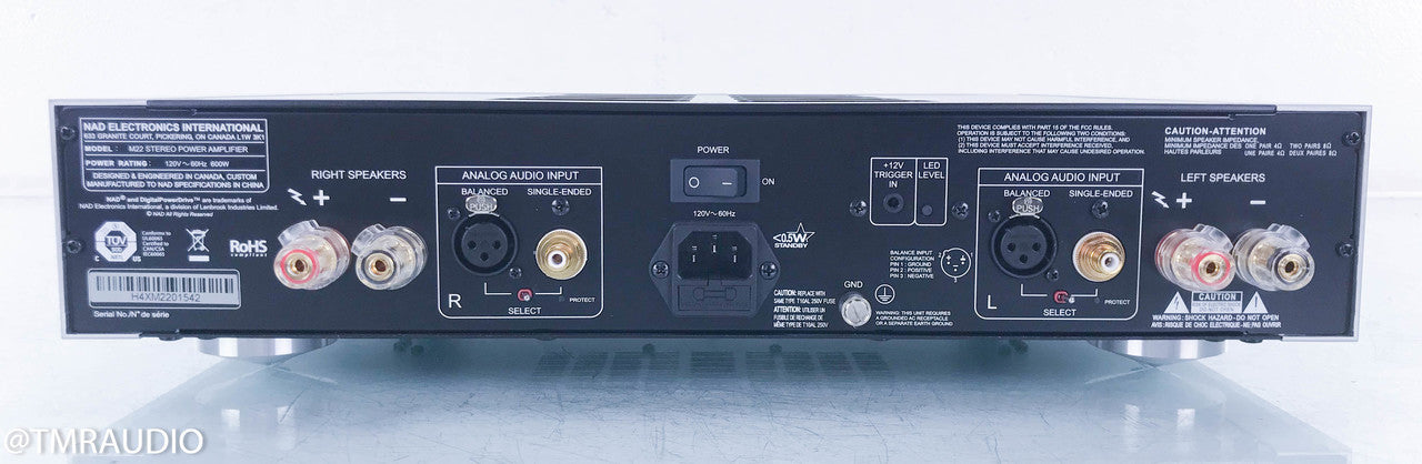 NAD Master Series M22 Stereo Power Amplifier
