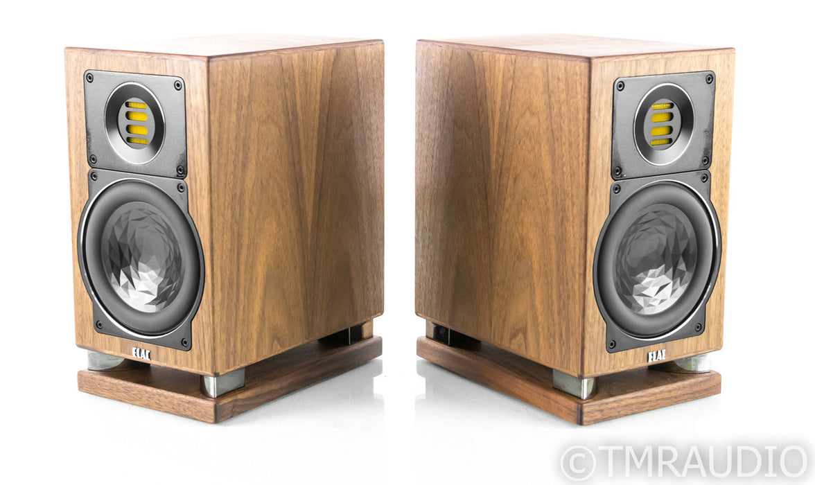 Elac BS 403 Bookshelf Speakers; Oiled Walnut Pair; BS403
