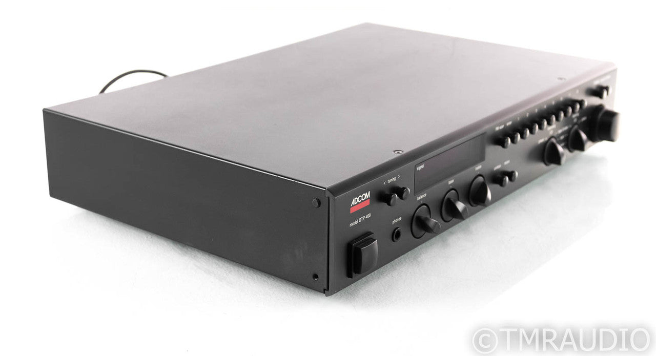 Adcom GTP-400 Stereo Preamplifier / Tuner; GTP400; MM Phono