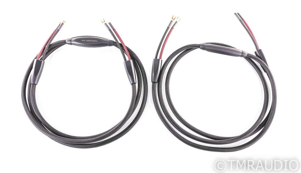 Transparent Audio Plus Speaker Cables; Gen 5; 12ft Pair
