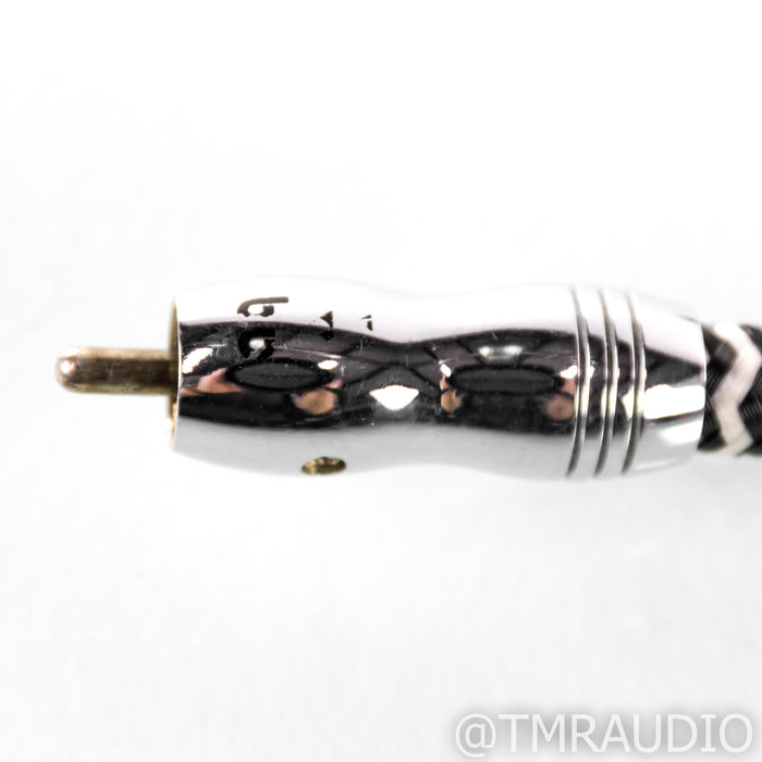 AudioQuest Cheetah RCA Cables; 1m Pair Interconnects; 36v DBS