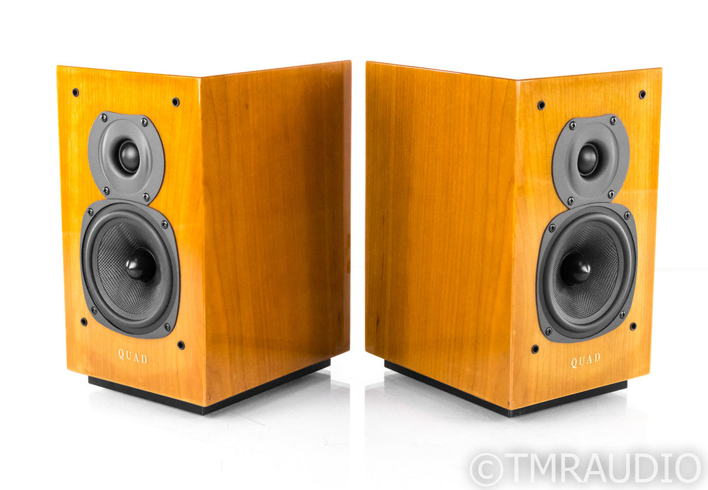 Quad 11L2 Bookshelf Speakers; Cherry Pair; 11-L2