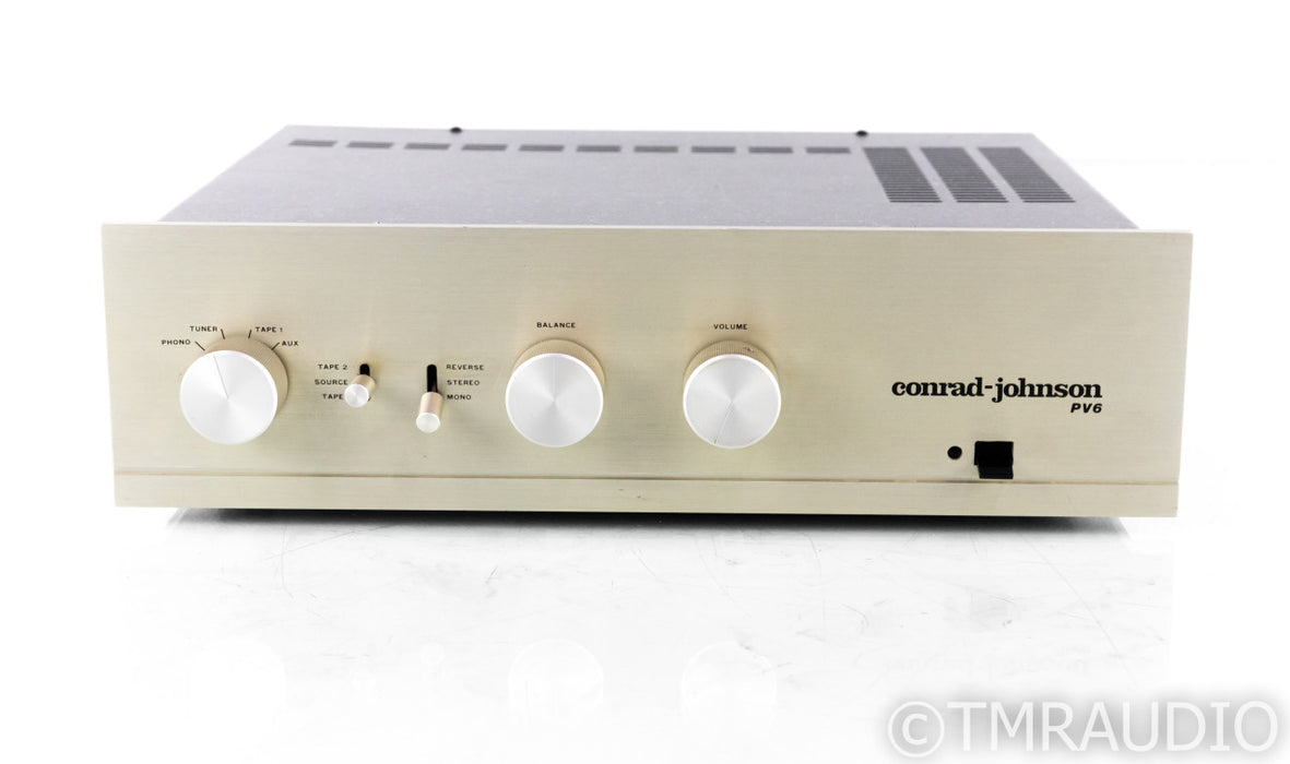 Conrad Johnson PV6 Vintage Stereo Tube Preamplifier