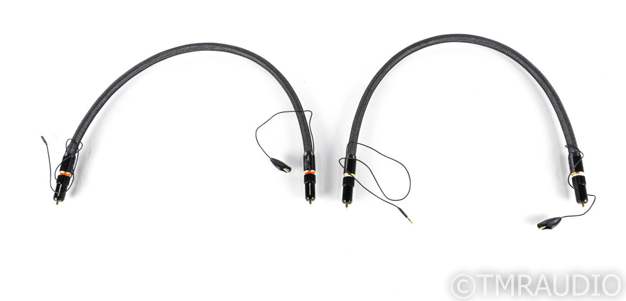 Tara Labs The 0.5 RCA Cables; 0.6m Pair Interconnects w/ HFX Grounding