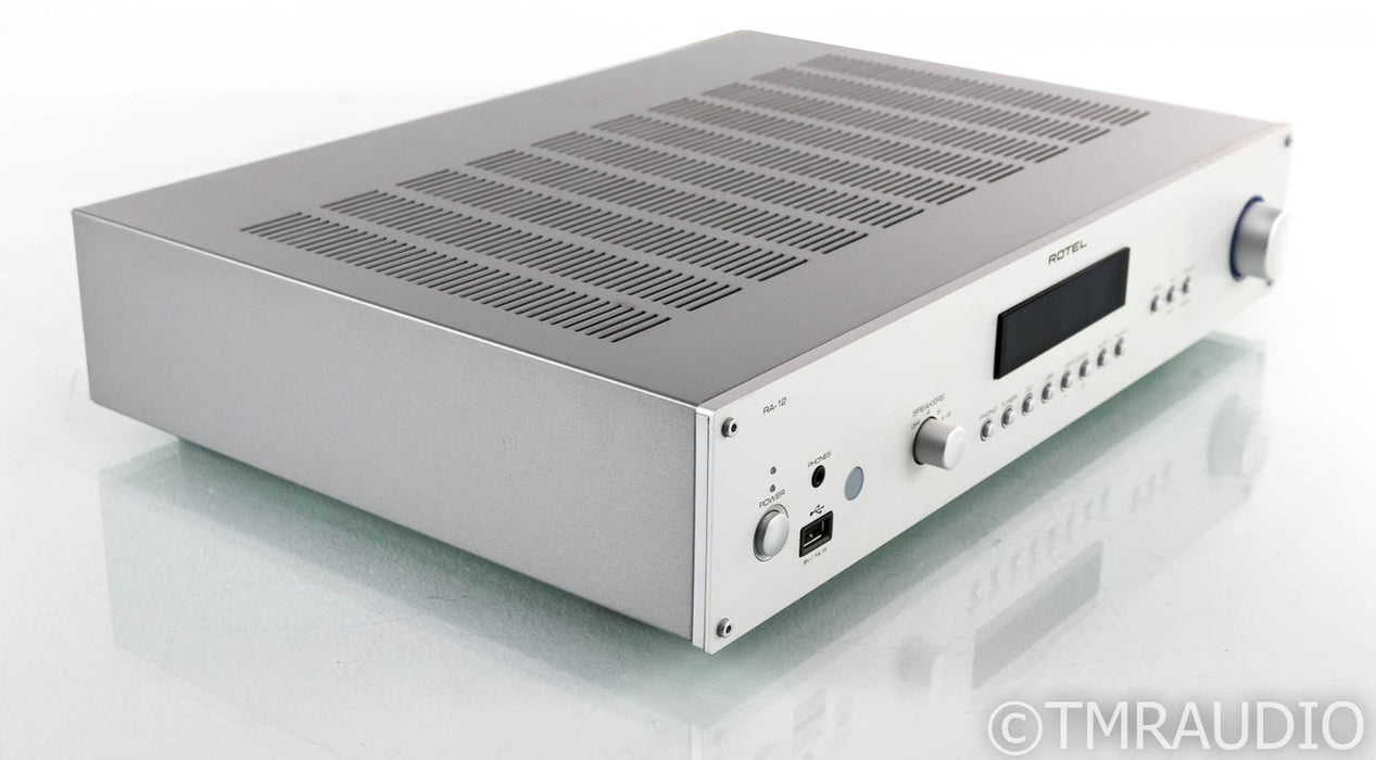 Rotel RA-12 Stereo Integrated Amplifier; RA12; MM Phono; Remote