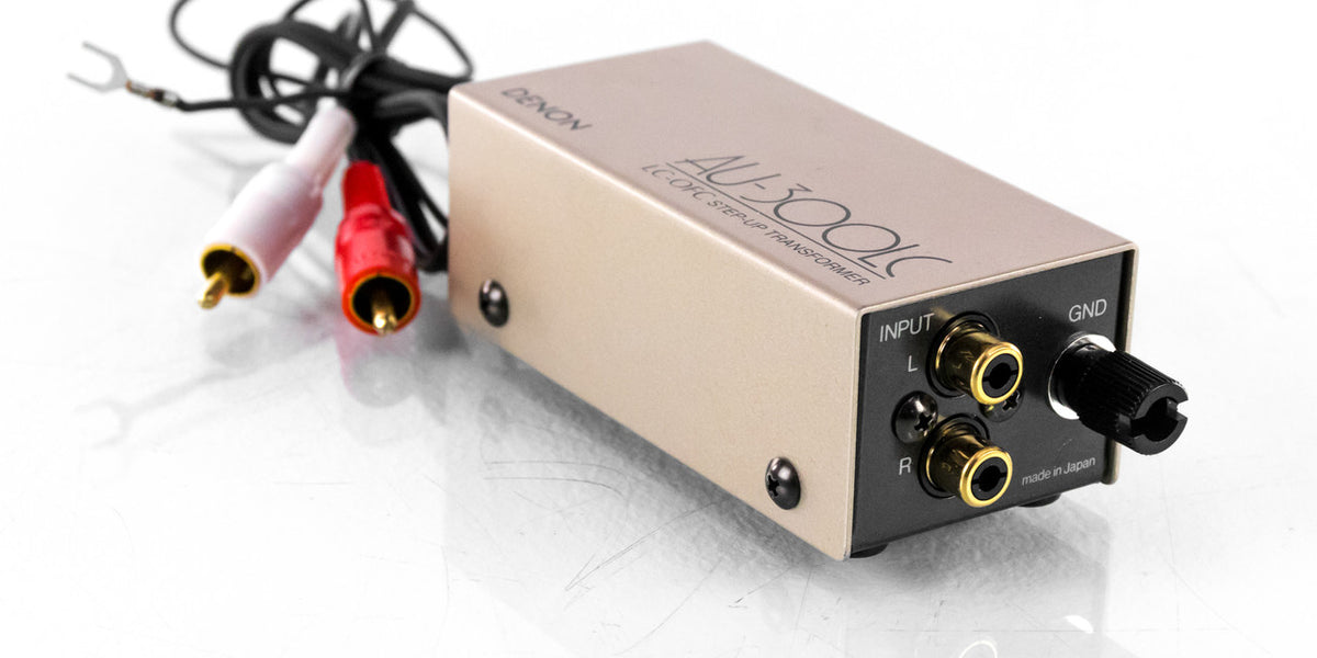 Denon AU-300LC MC Phono Step-Up Transformer; AU300LC; LC-OFC; Head