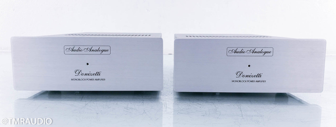 Audio Analogue Donizetti Mono Power Amplifiers