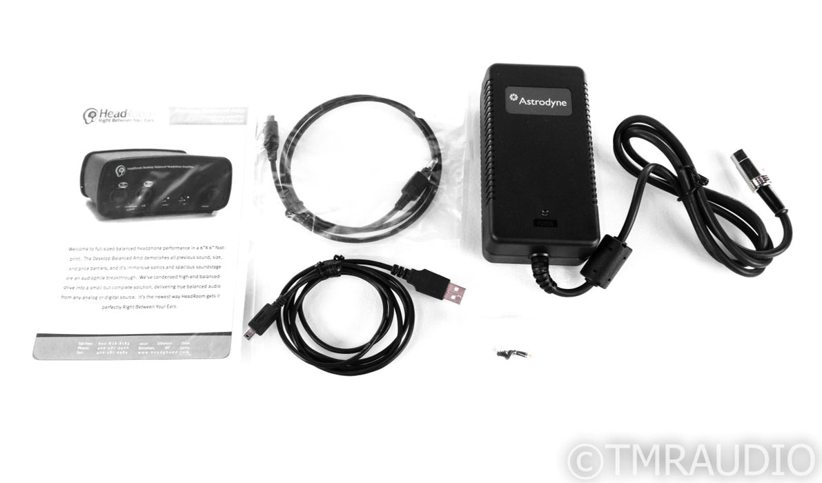 HeadRoom Desktop Balanced Headphone Amplifier; Home DAC; Stepped Attenuator