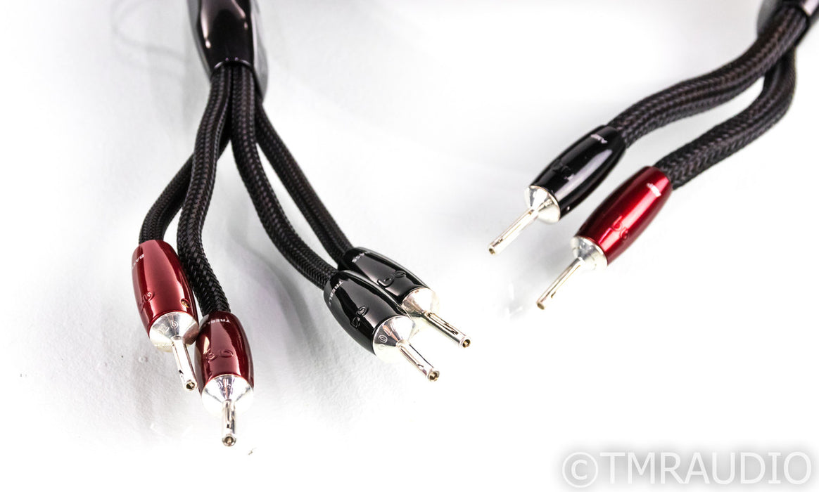 AudioQuest Oak Bi-Wire Speaker Cables; 10ft Pair; 72v DBS