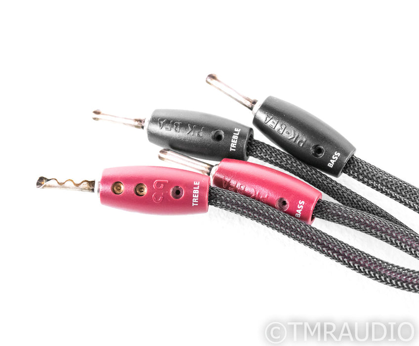 AudioQuest Rockefeller Bi-Wire Speaker Cables; 8ft Pair; 72v DBS
