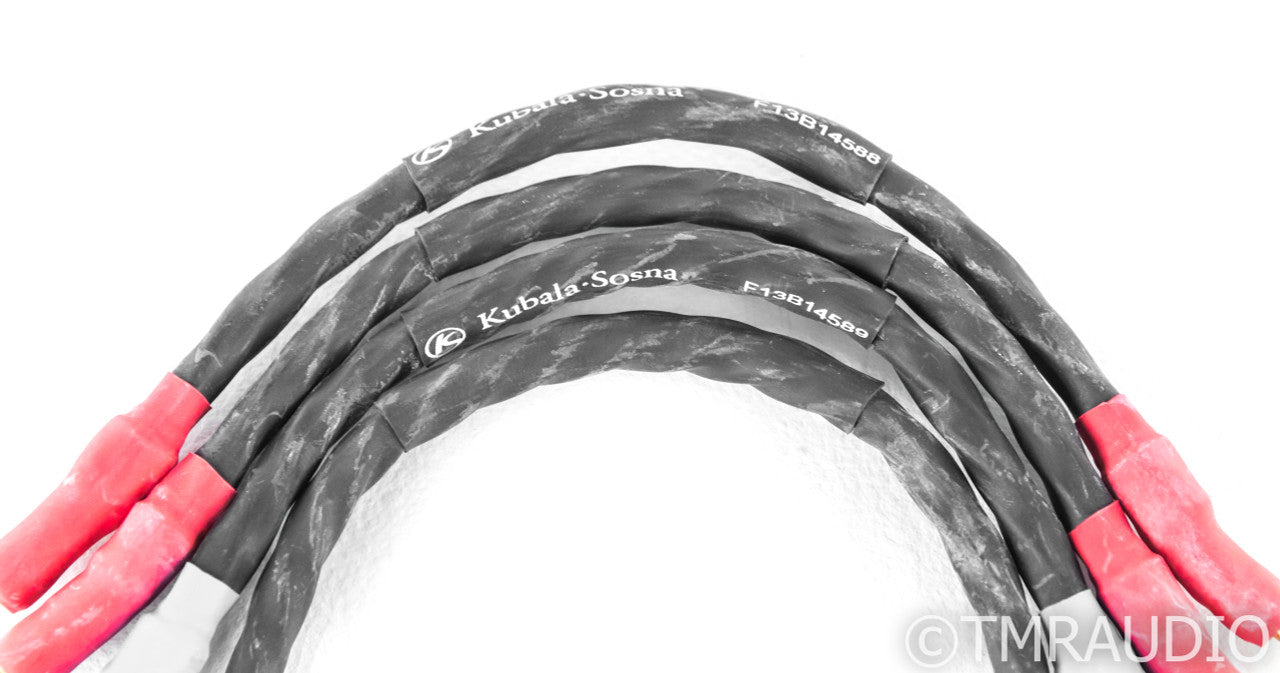 Kubala Sosna Fascination Bi-wire Speaker Jumper Cables; 10" Pair