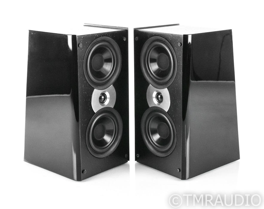 Atlantic Technology 4200LR Bookshelf Speakers; Gloss Black Pair; 4200-LR
