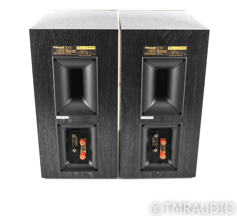 Klipsch RP-600M Bookshelf Speakers; Ebony Pair; RP600M