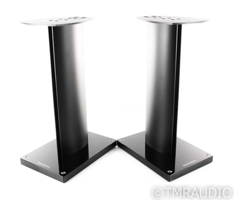 B&W FS-805 D3 24" Bookshelf Speaker Stands; Black Pair; FS805D3