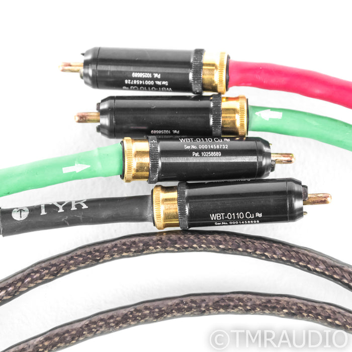 Nordost Tyr RCA Cables; 1.5m Pair Interconnects