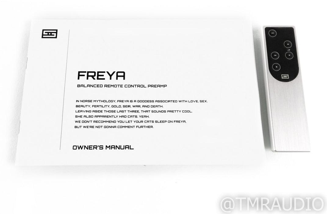 Schiit Freya Stereo Tube Preamplifier; Remote (1/3)