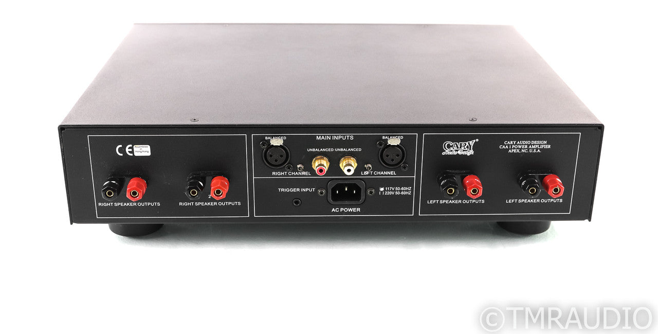 Cary Audio CAA-1 Stereo Power Amplifier; CA-A1