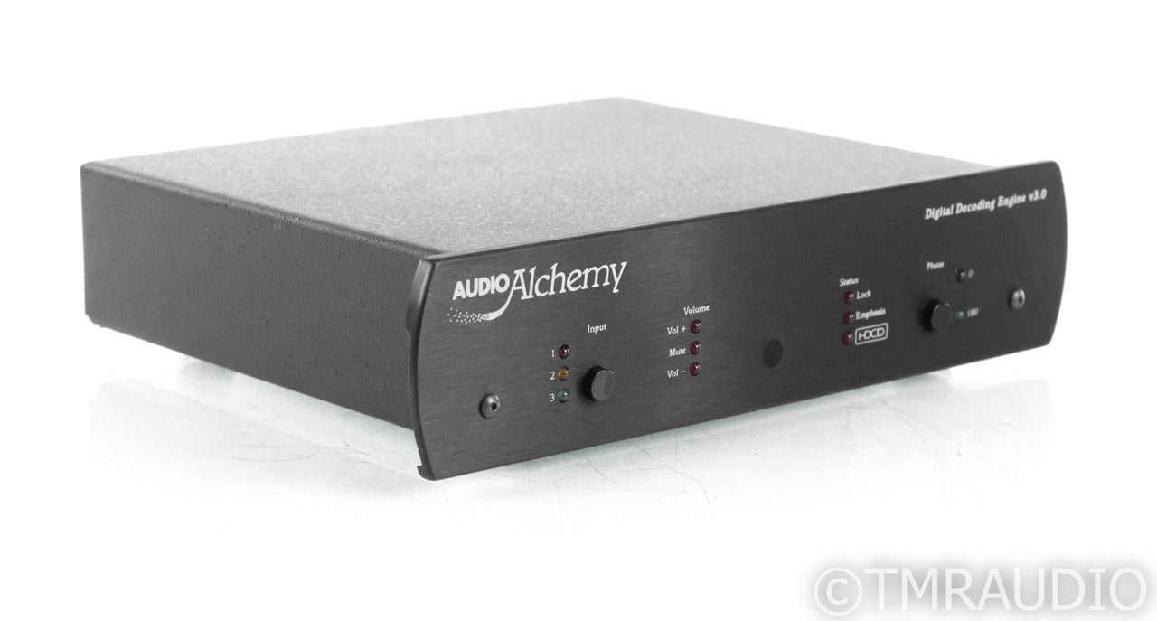 Audio Alchemy Digital Decoding Engine v3.0 DAC; Power Station 4 PSU; DDE