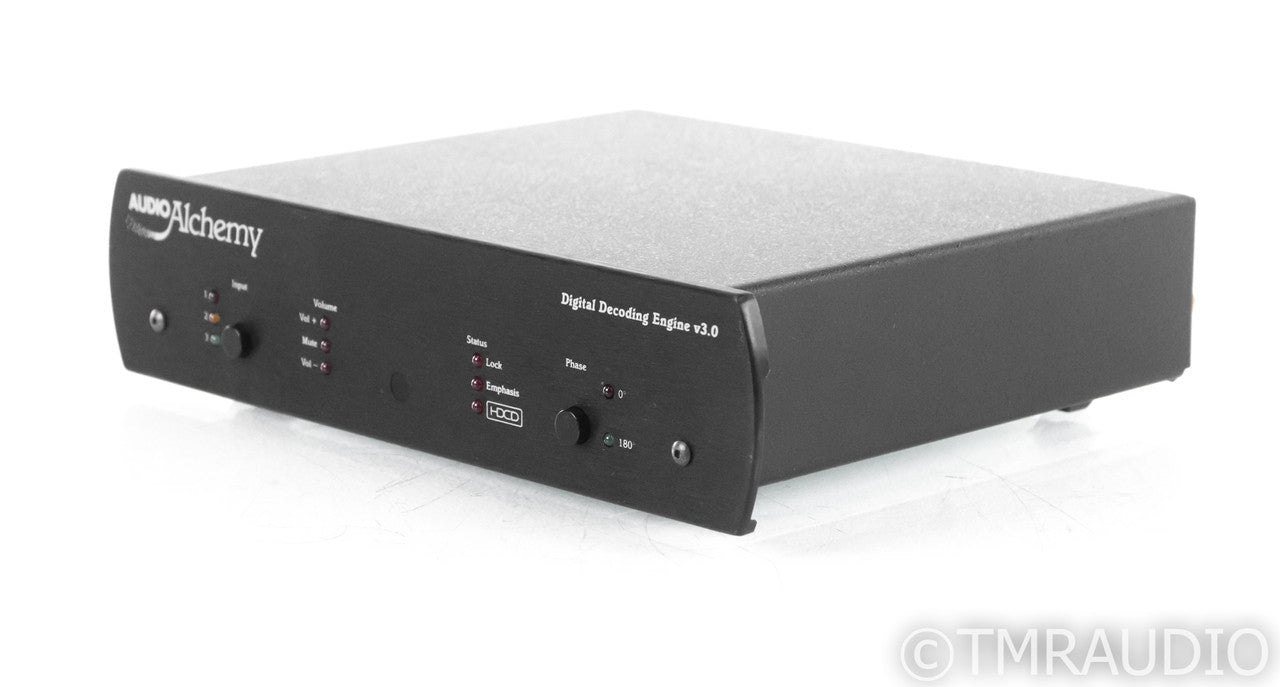 Audio Alchemy Digital Decoding Engine v3.0 DAC; Power Station 4 PSU; DDE