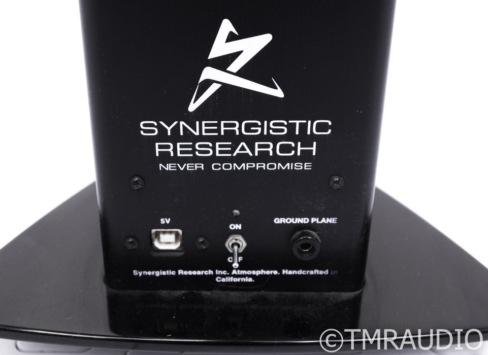 Synergistic Research Atmosphere Active RFI / EMI Treatment Tower; Red ATM
