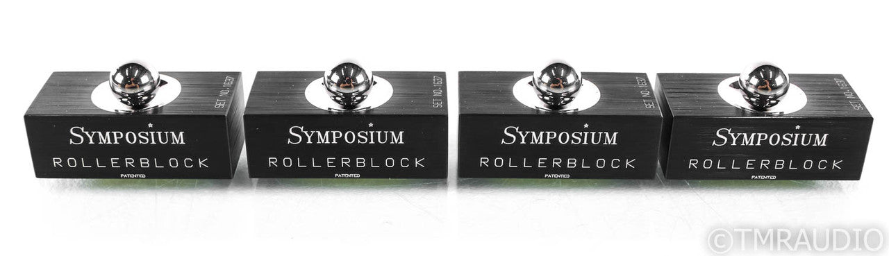 Symposium Acoustics Rollerblocks Series 2 Isolation System; Set of 4