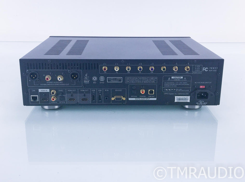 Oppo BDP-105D Universal Blu-Ray Player; BDP105D; Darbee Edition; Remote