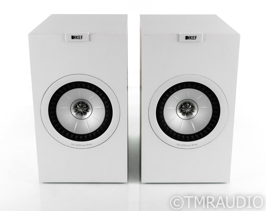 KEF Q350 Bookshelf Speakers; White Pair