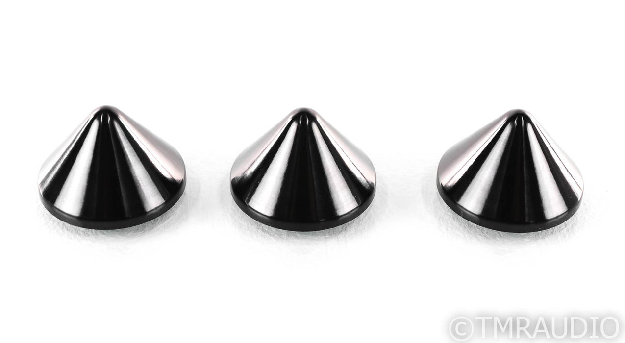 Black Diamond Racing Pyramid Cones Mk 4 Isolation Feet; Set of 3