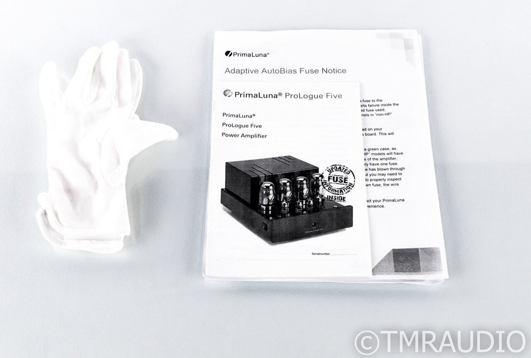 PrimaLuna ProLogue Five Stereo Tube Power Amplifier