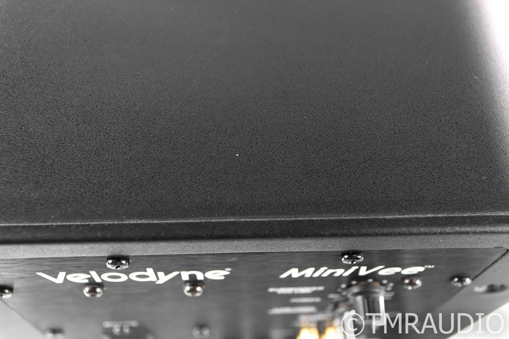 Velodyne MiniVee 7" Powered Subwoofer; Black; AS-IS (Constant Noise)