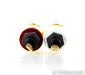 WBT 0705 E Gold-Plated Copper Binding Posts; WBT-0705 Cu; Pair (Never Used)