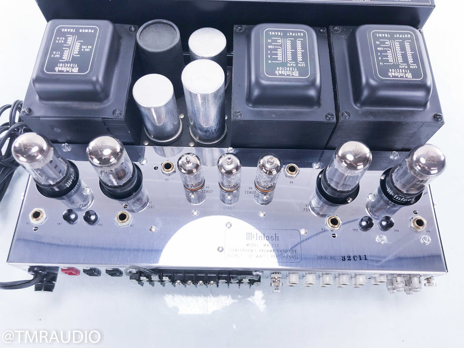 McIntosh MA230 Vintage Stereo Tube Power Amplifier