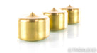 Mapleshade Heavyfoot Low 1.5" Brass Isolation Feet; Set of 3; Unthreaded