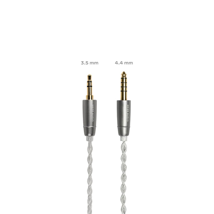 Meze 2 Pin Silver Plated Cable detail