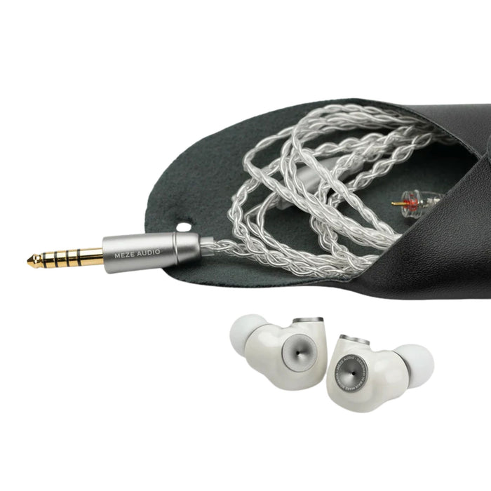 Meze 2 Pin Silver Plated Cable with case